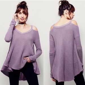 Free People | Moonshine Purple Oversized Sweater